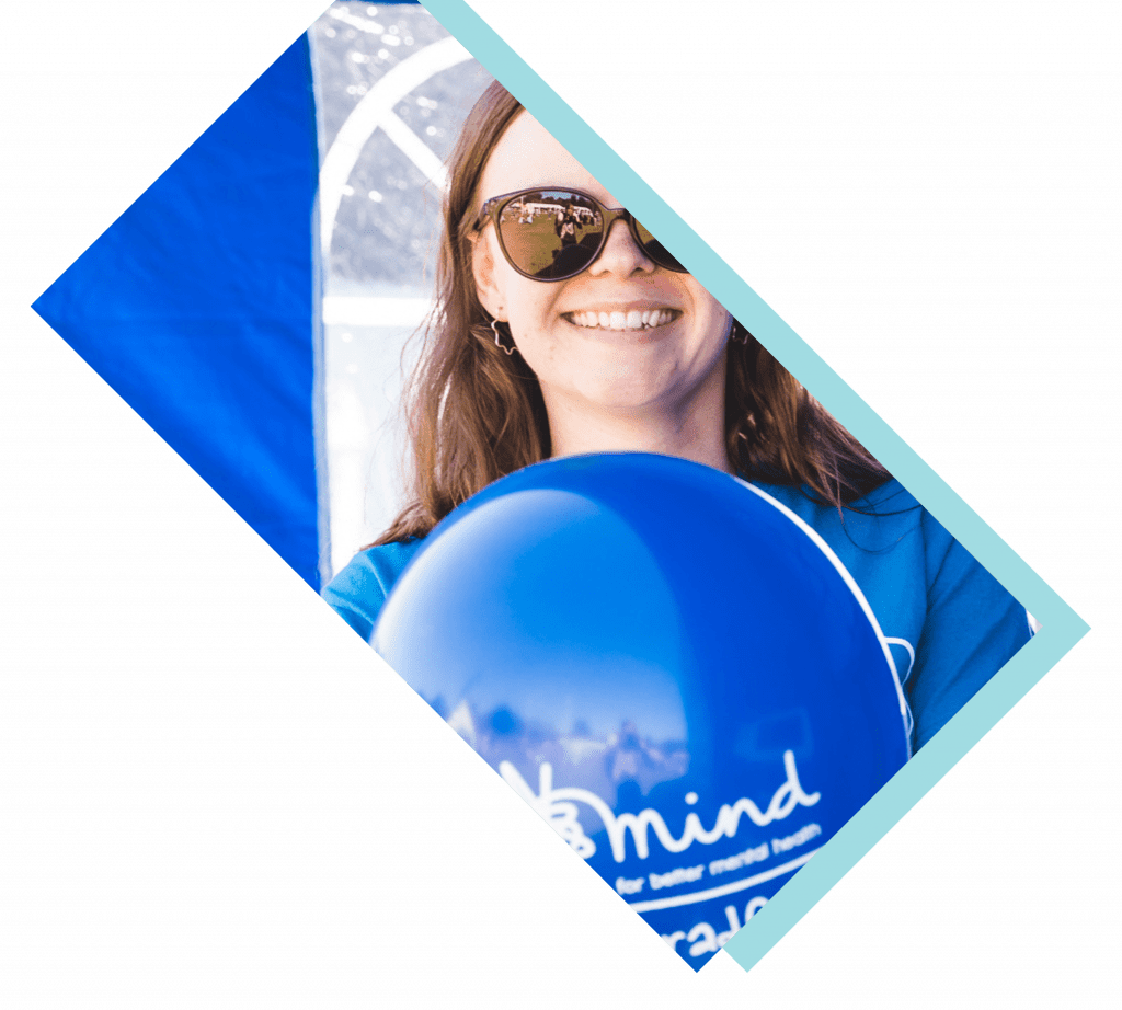 MIND charitable fundraising and providing information about mental health