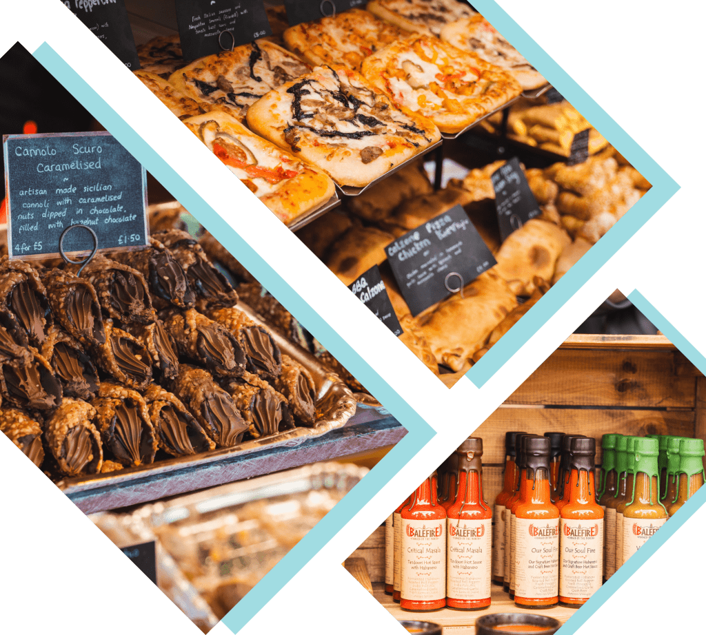 Artisan sweet & savoury treats, sauces, and crafts